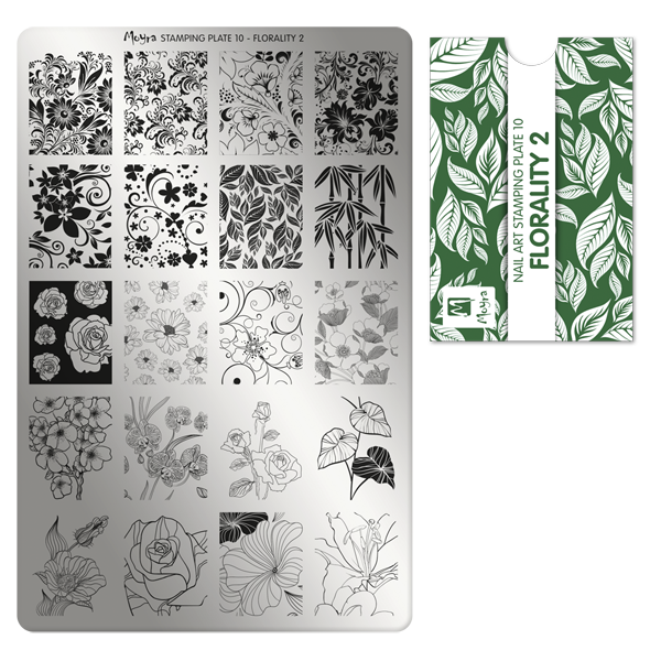 Moyra Stamping Plate 10 Florality 2