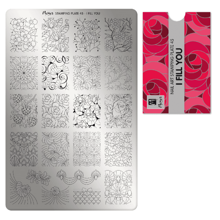 Moyra stamping plate 45 I fill you