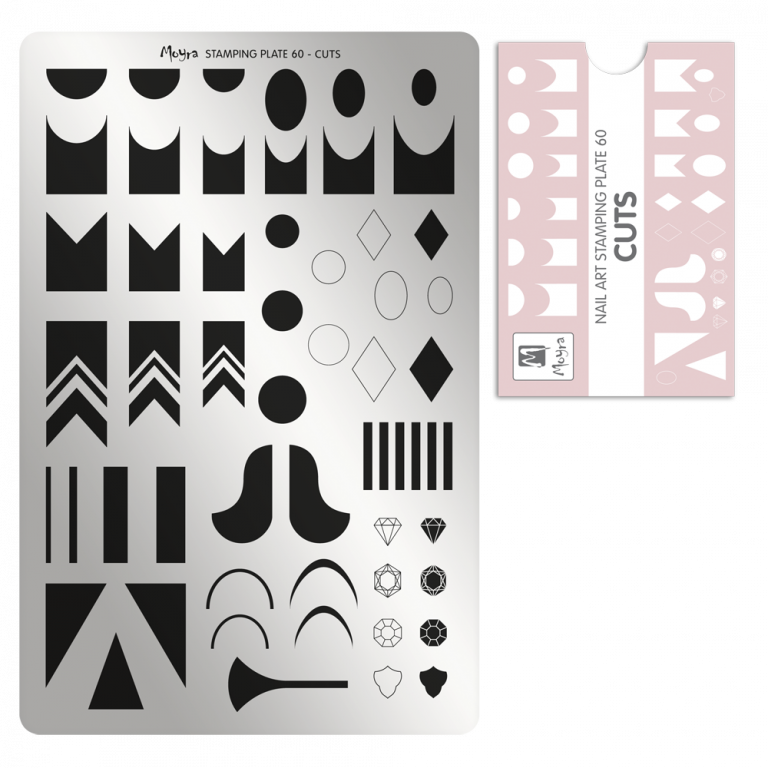 Moyra stamping plate 60 Cuts
