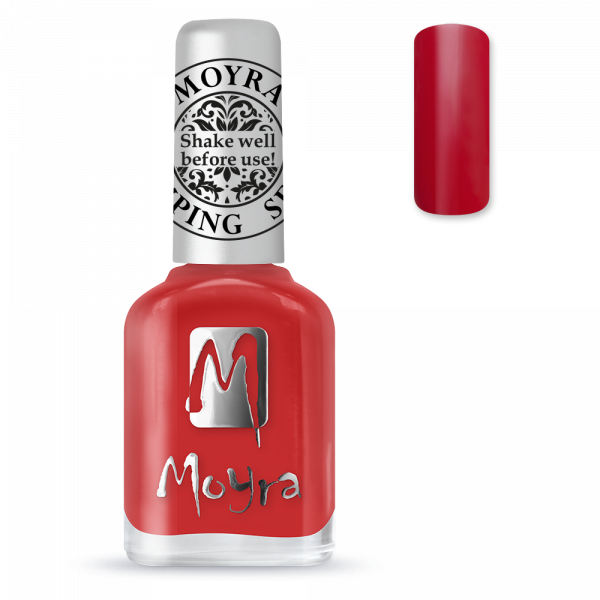 Moyra stamping varnish SP 02 red