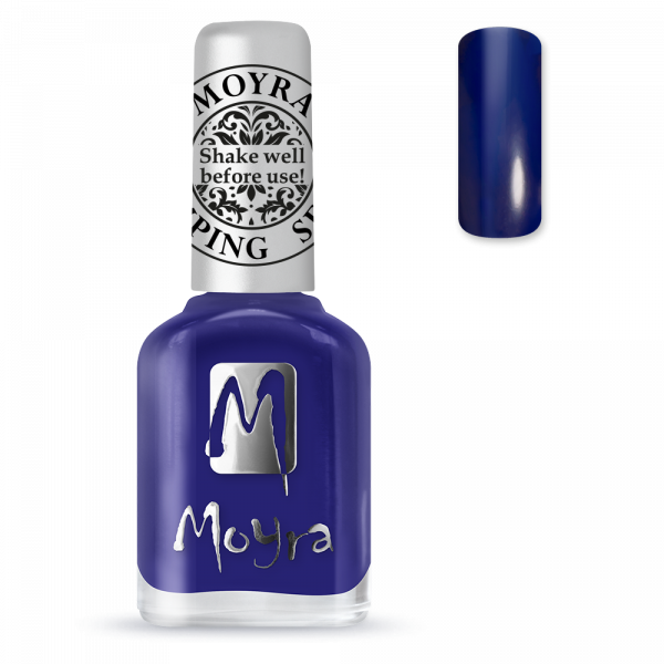 Moyra stamping varnish SP 05 blue
