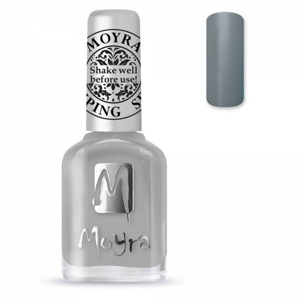 Moyra stamping varnish SP 23 gray