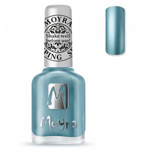 Moyra stamping varnish SP 26 Chrome Blue
