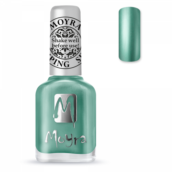 Moyra stamping varnish SP 27 Chrome green