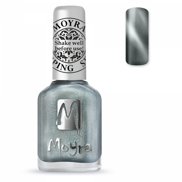 Moyra stamping varnish SP 30 cat eye magnetic silver