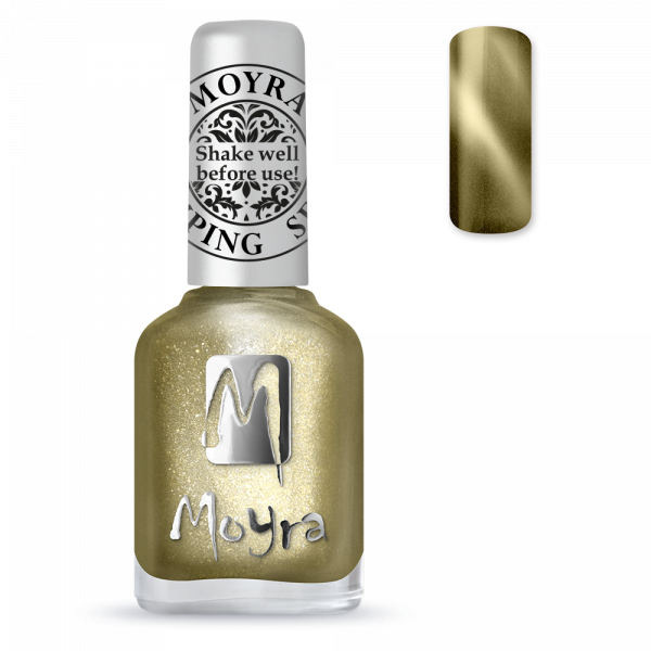 Moyra stamping varnish SP 31 cat eye magnetic gold