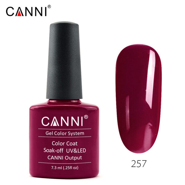 CANNI gēla lakas krāsa 257