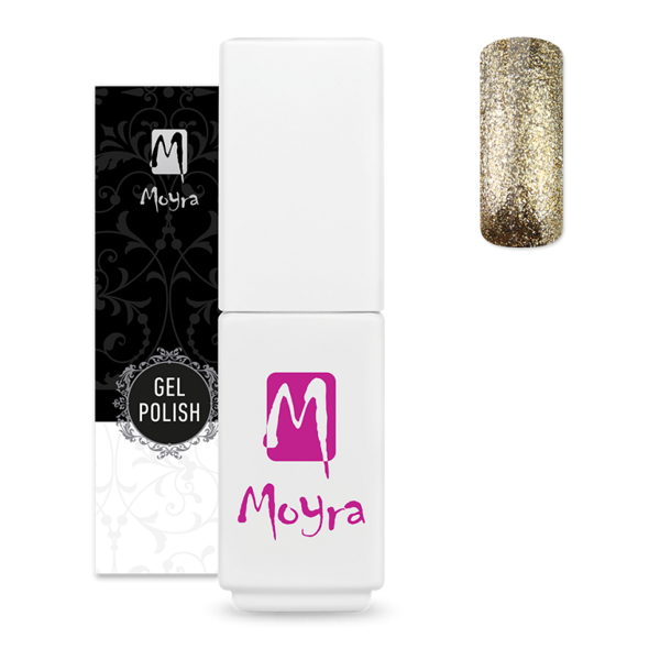 Moyra Mini Lacquer Gel Diamond Collection 603 Gold