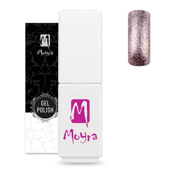 Moyra Mini lacquer gel Diamond collection 604 Rose gold