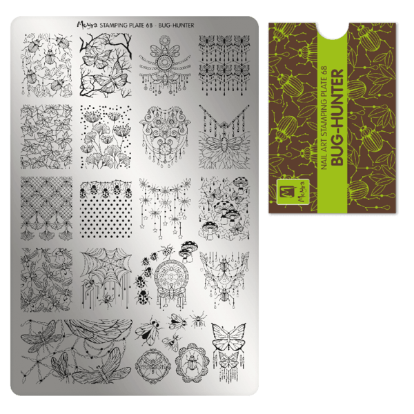 Moyra stamping plate 68 Bug-Hunter