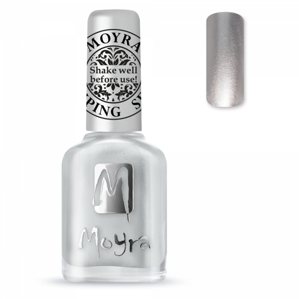 Moyra stamping varnish SP 08 Silver
