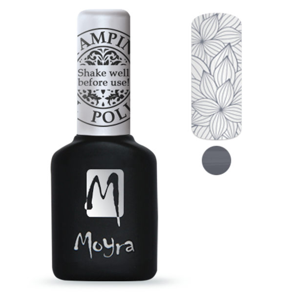 Moyra stamping gel Polish Sgp 02 Gray