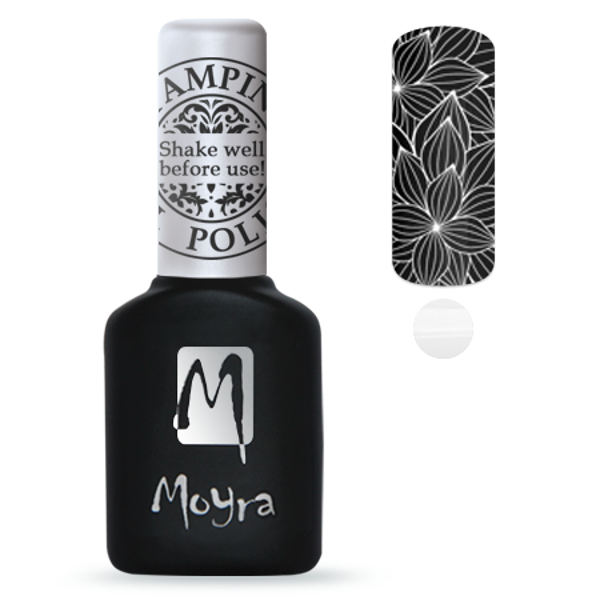 Moyra stamping gel Polish Sgp 03 White