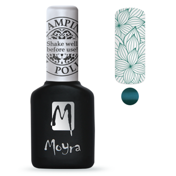 Moyra stamping gel Polish Sgp 08 green