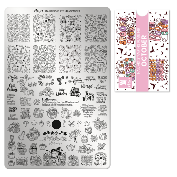 Moyra stamping plate 148 October